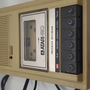 Vintage Atari 410 program recorder computing gaming cassette player  CAO60118-c